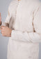 DESERT SAND - embroidered kurta
