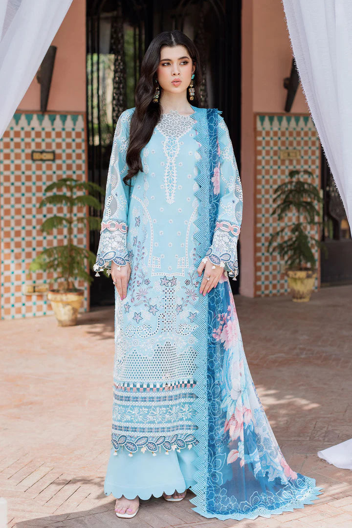 POWDER BLUE LACE