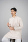 DESERT SAND - embroidered kurta